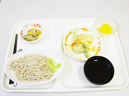 8月ざるそば